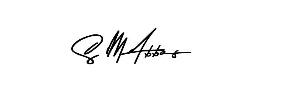 S M Abbas stylish signature style. Best Handwritten Sign (Asem Kandis PERSONAL USE) for my name. Handwritten Signature Collection Ideas for my name S M Abbas. S M Abbas signature style 9 images and pictures png