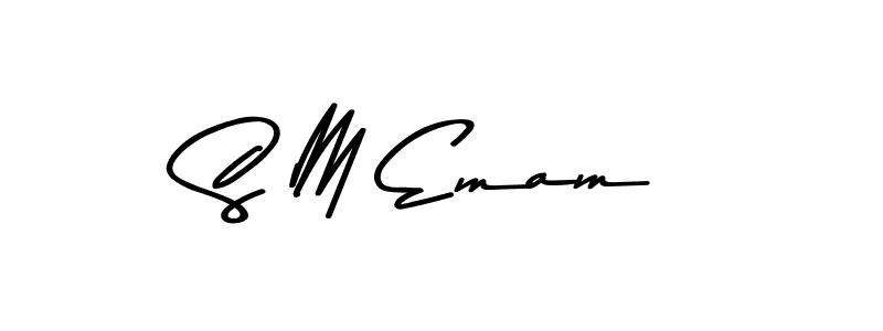 How to make S M Emam signature? Asem Kandis PERSONAL USE is a professional autograph style. Create handwritten signature for S M Emam name. S M Emam signature style 9 images and pictures png