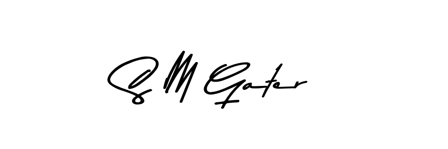 Make a short S M Gater signature style. Manage your documents anywhere anytime using Asem Kandis PERSONAL USE. Create and add eSignatures, submit forms, share and send files easily. S M Gater signature style 9 images and pictures png