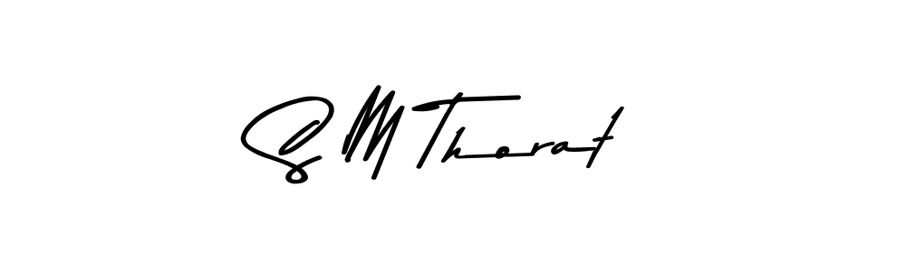 Best and Professional Signature Style for S M Thorat. Asem Kandis PERSONAL USE Best Signature Style Collection. S M Thorat signature style 9 images and pictures png