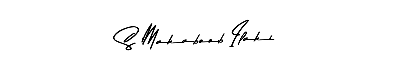 The best way (Asem Kandis PERSONAL USE) to make a short signature is to pick only two or three words in your name. The name S Mahaboob Ilahi include a total of six letters. For converting this name. S Mahaboob Ilahi signature style 9 images and pictures png