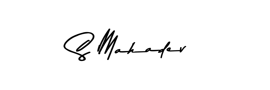 Here are the top 10 professional signature styles for the name S Mahadev. These are the best autograph styles you can use for your name. S Mahadev signature style 9 images and pictures png