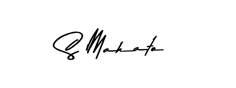 Design your own signature with our free online signature maker. With this signature software, you can create a handwritten (Asem Kandis PERSONAL USE) signature for name S Mahato. S Mahato signature style 9 images and pictures png