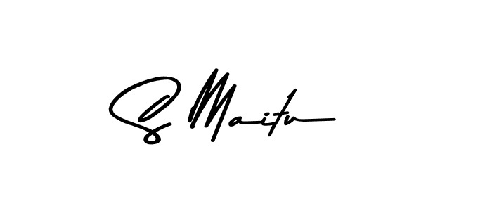 Make a beautiful signature design for name S Maitu. Use this online signature maker to create a handwritten signature for free. S Maitu signature style 9 images and pictures png