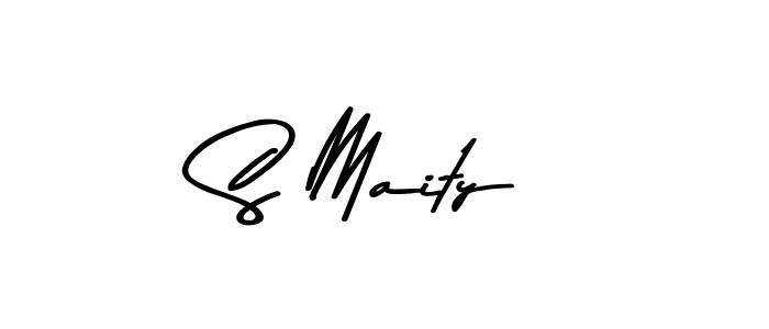 Also we have S Maity name is the best signature style. Create professional handwritten signature collection using Asem Kandis PERSONAL USE autograph style. S Maity signature style 9 images and pictures png