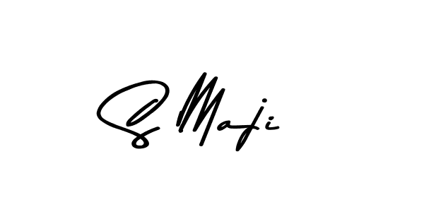 Also we have S Maji name is the best signature style. Create professional handwritten signature collection using Asem Kandis PERSONAL USE autograph style. S Maji signature style 9 images and pictures png