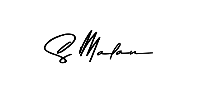 S Malan stylish signature style. Best Handwritten Sign (Asem Kandis PERSONAL USE) for my name. Handwritten Signature Collection Ideas for my name S Malan. S Malan signature style 9 images and pictures png