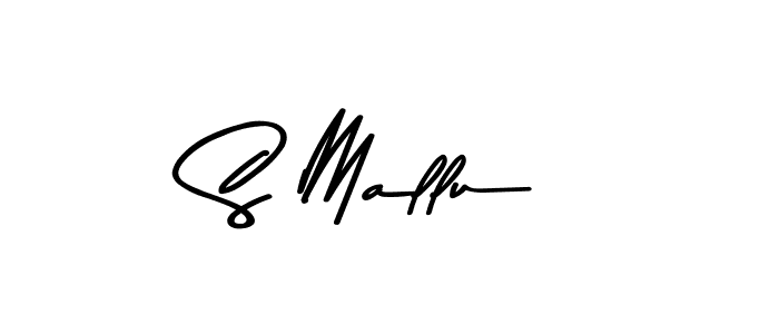 This is the best signature style for the S Mallu name. Also you like these signature font (Asem Kandis PERSONAL USE). Mix name signature. S Mallu signature style 9 images and pictures png