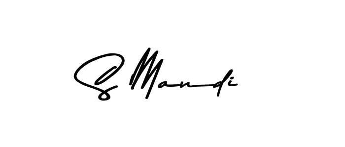 Use a signature maker to create a handwritten signature online. With this signature software, you can design (Asem Kandis PERSONAL USE) your own signature for name S Mandi. S Mandi signature style 9 images and pictures png