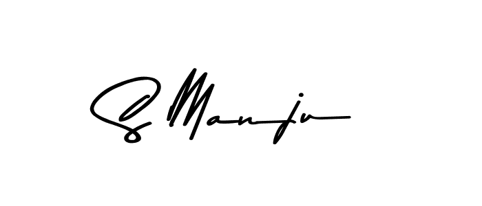This is the best signature style for the S Manju name. Also you like these signature font (Asem Kandis PERSONAL USE). Mix name signature. S Manju signature style 9 images and pictures png