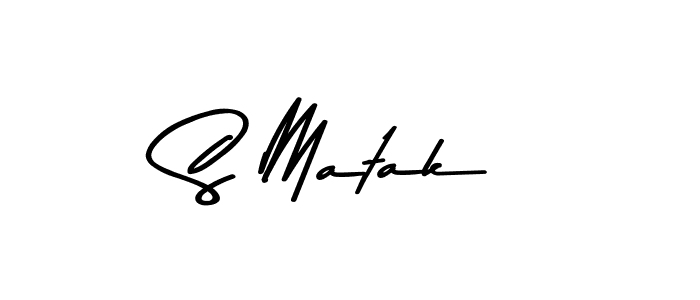 Similarly Asem Kandis PERSONAL USE is the best handwritten signature design. Signature creator online .You can use it as an online autograph creator for name S Matak. S Matak signature style 9 images and pictures png