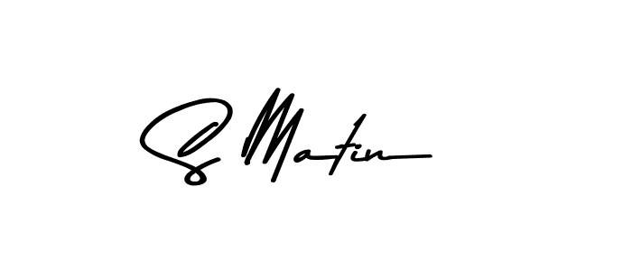 How to make S Matin signature? Asem Kandis PERSONAL USE is a professional autograph style. Create handwritten signature for S Matin name. S Matin signature style 9 images and pictures png