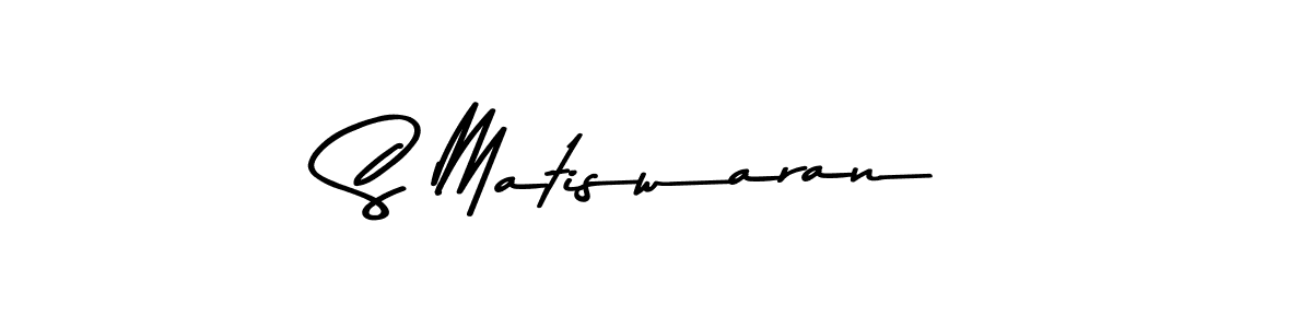 You can use this online signature creator to create a handwritten signature for the name S Matiswaran. This is the best online autograph maker. S Matiswaran signature style 9 images and pictures png