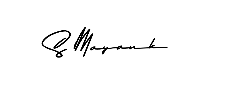 Asem Kandis PERSONAL USE is a professional signature style that is perfect for those who want to add a touch of class to their signature. It is also a great choice for those who want to make their signature more unique. Get S Mayank name to fancy signature for free. S Mayank signature style 9 images and pictures png