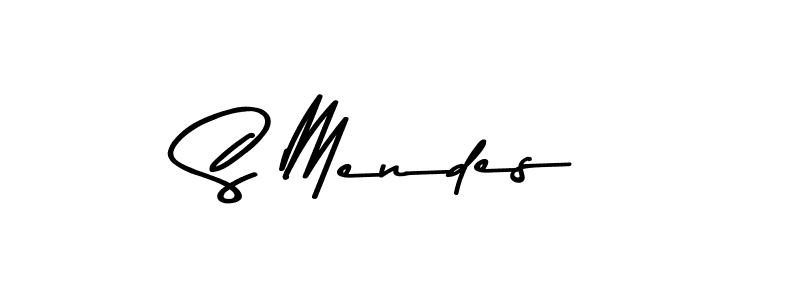 Make a beautiful signature design for name S Mendes. With this signature (Asem Kandis PERSONAL USE) style, you can create a handwritten signature for free. S Mendes signature style 9 images and pictures png