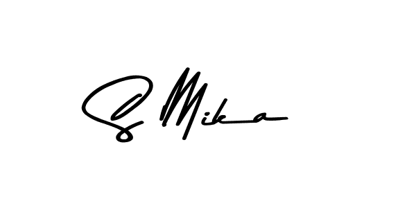 Make a beautiful signature design for name S Mika. Use this online signature maker to create a handwritten signature for free. S Mika signature style 9 images and pictures png