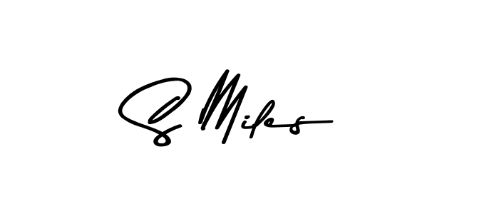 The best way (Asem Kandis PERSONAL USE) to make a short signature is to pick only two or three words in your name. The name S Miles include a total of six letters. For converting this name. S Miles signature style 9 images and pictures png