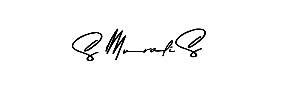 S Murali S stylish signature style. Best Handwritten Sign (Asem Kandis PERSONAL USE) for my name. Handwritten Signature Collection Ideas for my name S Murali S. S Murali S signature style 9 images and pictures png