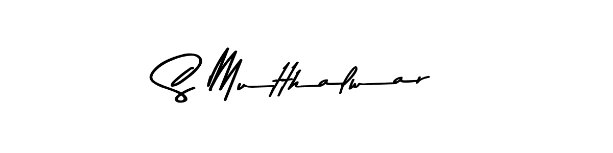 if you are searching for the best signature style for your name S Mutthalwar. so please give up your signature search. here we have designed multiple signature styles  using Asem Kandis PERSONAL USE. S Mutthalwar signature style 9 images and pictures png