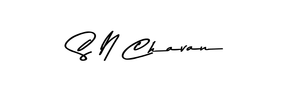 This is the best signature style for the S N Chavan name. Also you like these signature font (Asem Kandis PERSONAL USE). Mix name signature. S N Chavan signature style 9 images and pictures png