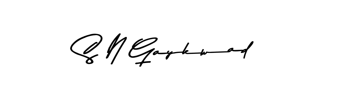 Best and Professional Signature Style for S N Gaykwad. Asem Kandis PERSONAL USE Best Signature Style Collection. S N Gaykwad signature style 9 images and pictures png