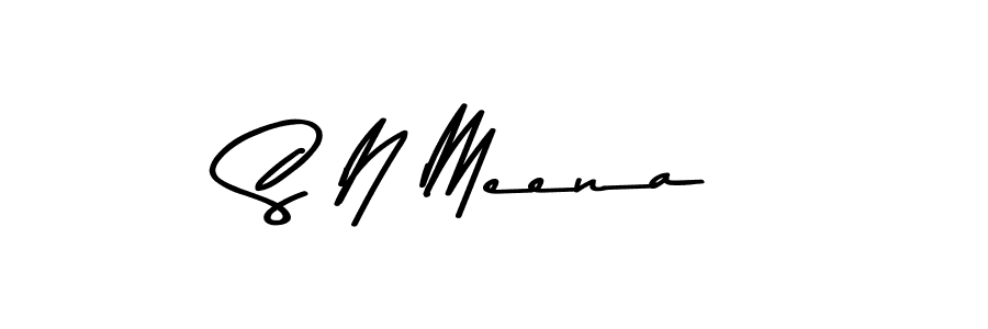 Best and Professional Signature Style for S N Meena. Asem Kandis PERSONAL USE Best Signature Style Collection. S N Meena signature style 9 images and pictures png