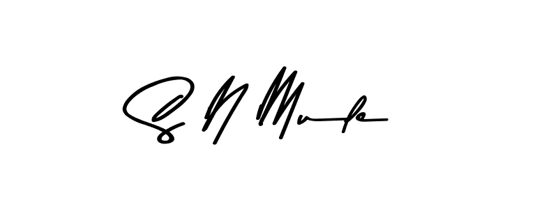 Use a signature maker to create a handwritten signature online. With this signature software, you can design (Asem Kandis PERSONAL USE) your own signature for name S N Mule. S N Mule signature style 9 images and pictures png