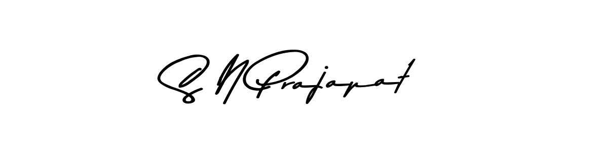 Also You can easily find your signature by using the search form. We will create S N Prajapat name handwritten signature images for you free of cost using Asem Kandis PERSONAL USE sign style. S N Prajapat signature style 9 images and pictures png