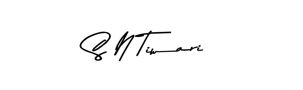 Also we have S N Tiwari name is the best signature style. Create professional handwritten signature collection using Asem Kandis PERSONAL USE autograph style. S N Tiwari signature style 9 images and pictures png