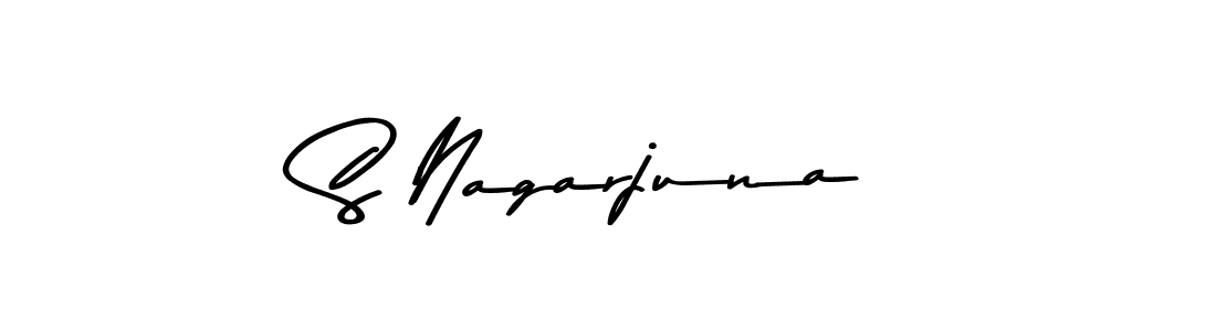 Use a signature maker to create a handwritten signature online. With this signature software, you can design (Asem Kandis PERSONAL USE) your own signature for name S Nagarjuna. S Nagarjuna signature style 9 images and pictures png