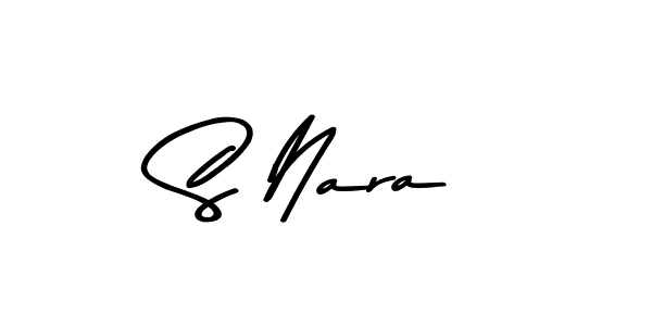 The best way (Asem Kandis PERSONAL USE) to make a short signature is to pick only two or three words in your name. The name S Nara include a total of six letters. For converting this name. S Nara signature style 9 images and pictures png