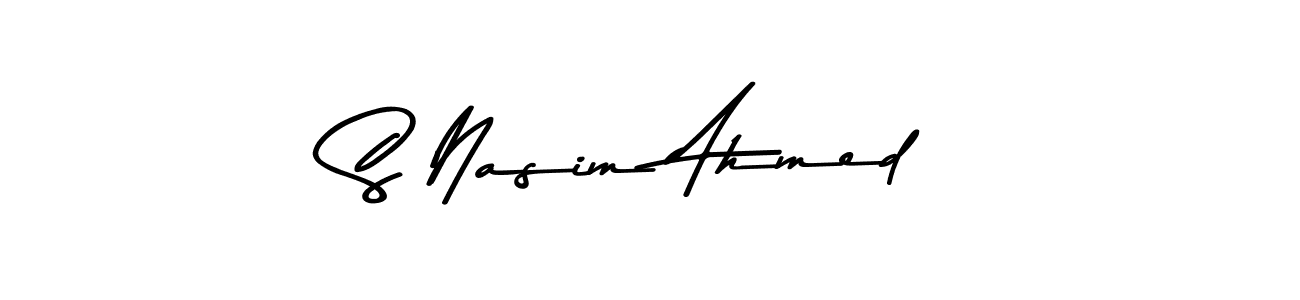 It looks lik you need a new signature style for name S Nasim Ahmed. Design unique handwritten (Asem Kandis PERSONAL USE) signature with our free signature maker in just a few clicks. S Nasim Ahmed signature style 9 images and pictures png