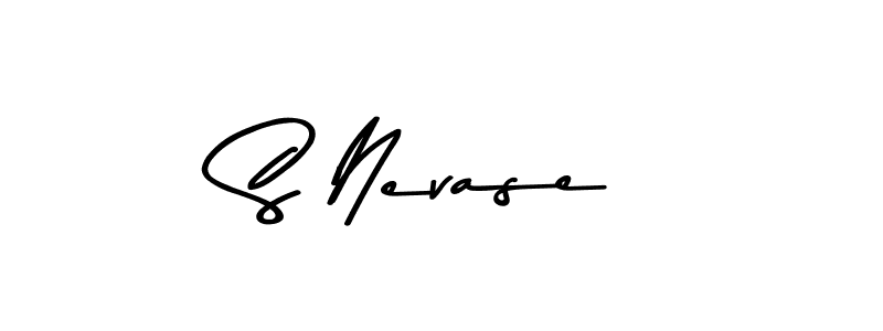 Use a signature maker to create a handwritten signature online. With this signature software, you can design (Asem Kandis PERSONAL USE) your own signature for name S Nevase. S Nevase signature style 9 images and pictures png