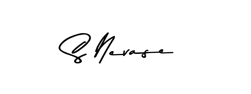 Use a signature maker to create a handwritten signature online. With this signature software, you can design (Asem Kandis PERSONAL USE) your own signature for name S Nevase. S Nevase signature style 9 images and pictures png