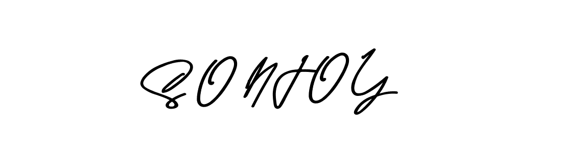Make a beautiful signature design for name S O N J O Y. Use this online signature maker to create a handwritten signature for free. S O N J O Y signature style 9 images and pictures png