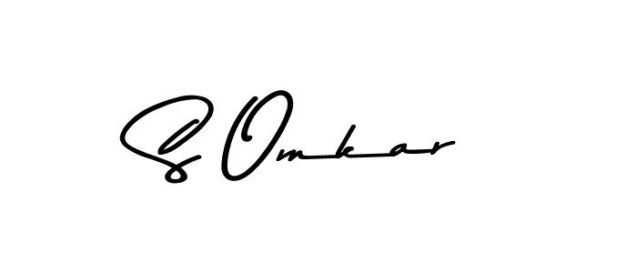 The best way (Asem Kandis PERSONAL USE) to make a short signature is to pick only two or three words in your name. The name S Omkar include a total of six letters. For converting this name. S Omkar signature style 9 images and pictures png