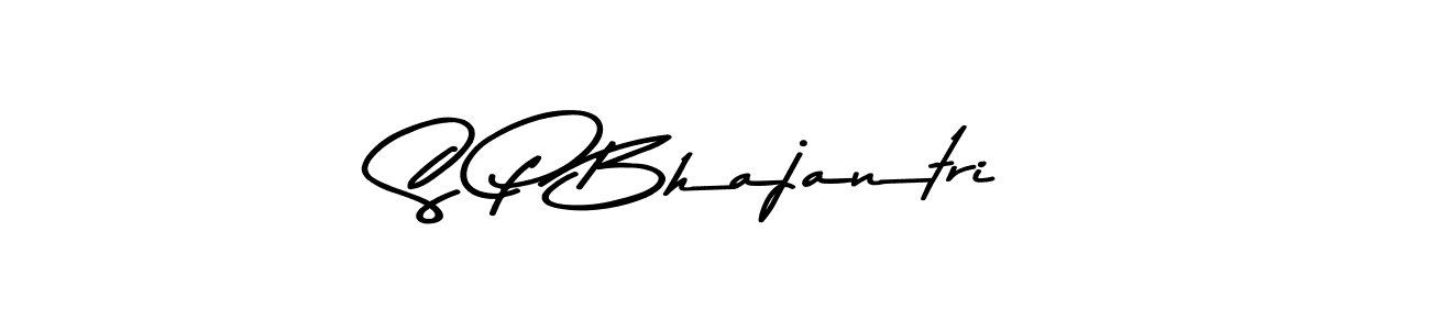 if you are searching for the best signature style for your name S P Bhajantri. so please give up your signature search. here we have designed multiple signature styles  using Asem Kandis PERSONAL USE. S P Bhajantri signature style 9 images and pictures png