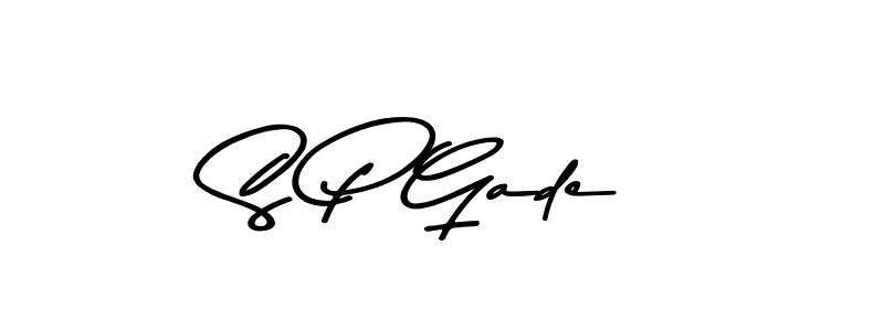 Make a beautiful signature design for name S P Gade. Use this online signature maker to create a handwritten signature for free. S P Gade signature style 9 images and pictures png