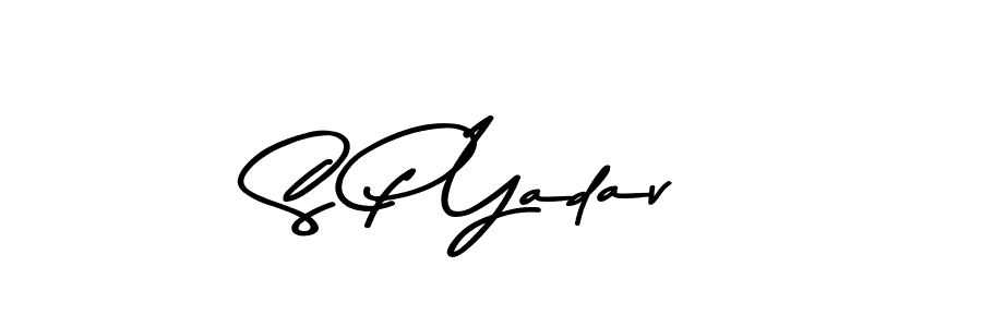 Use a signature maker to create a handwritten signature online. With this signature software, you can design (Asem Kandis PERSONAL USE) your own signature for name S P Yadav. S P Yadav signature style 9 images and pictures png