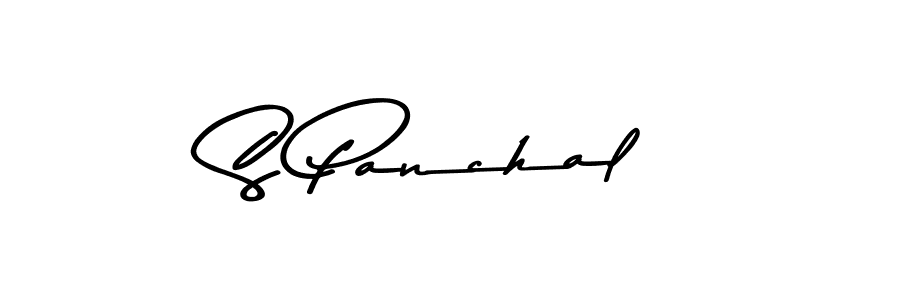 You should practise on your own different ways (Asem Kandis PERSONAL USE) to write your name (S Panchal) in signature. don't let someone else do it for you. S Panchal signature style 9 images and pictures png