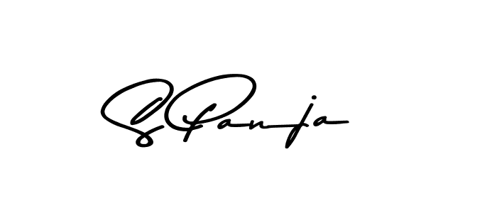 Design your own signature with our free online signature maker. With this signature software, you can create a handwritten (Asem Kandis PERSONAL USE) signature for name S Panja. S Panja signature style 9 images and pictures png
