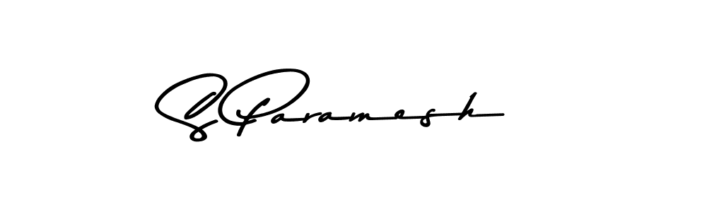 Make a beautiful signature design for name S Paramesh. Use this online signature maker to create a handwritten signature for free. S Paramesh signature style 9 images and pictures png