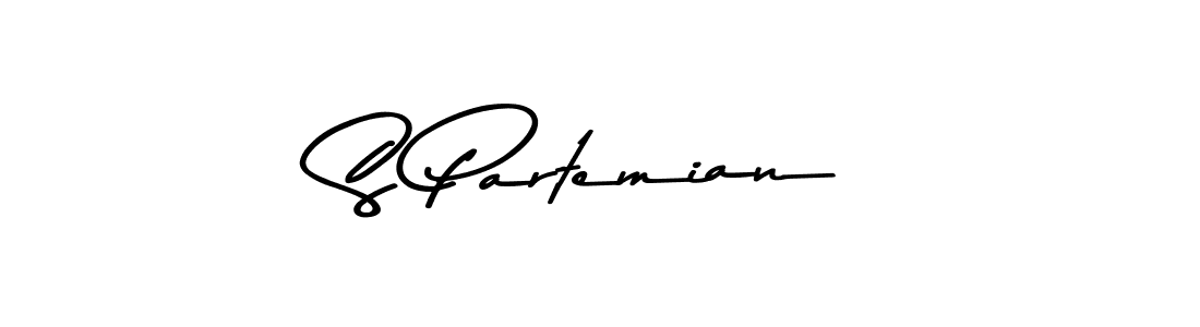 if you are searching for the best signature style for your name S Partemian. so please give up your signature search. here we have designed multiple signature styles  using Asem Kandis PERSONAL USE. S Partemian signature style 9 images and pictures png