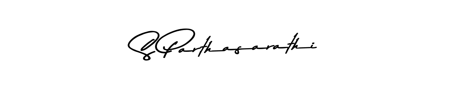The best way (Asem Kandis PERSONAL USE) to make a short signature is to pick only two or three words in your name. The name S Parthasarathi include a total of six letters. For converting this name. S Parthasarathi signature style 9 images and pictures png