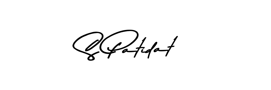 Design your own signature with our free online signature maker. With this signature software, you can create a handwritten (Asem Kandis PERSONAL USE) signature for name S Patidat. S Patidat signature style 9 images and pictures png