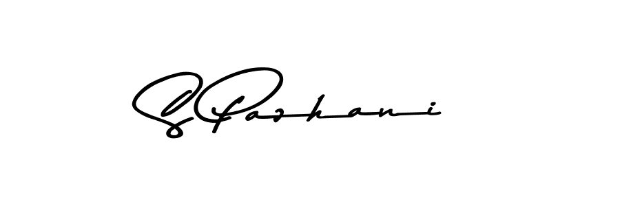 Create a beautiful signature design for name S Pazhani. With this signature (Asem Kandis PERSONAL USE) fonts, you can make a handwritten signature for free. S Pazhani signature style 9 images and pictures png