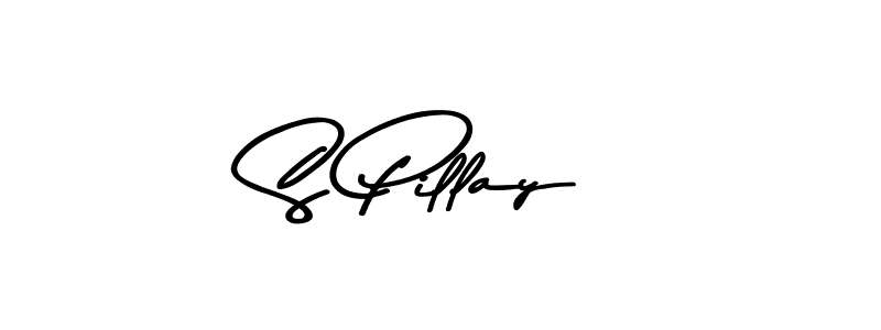 S Pillay stylish signature style. Best Handwritten Sign (Asem Kandis PERSONAL USE) for my name. Handwritten Signature Collection Ideas for my name S Pillay. S Pillay signature style 9 images and pictures png