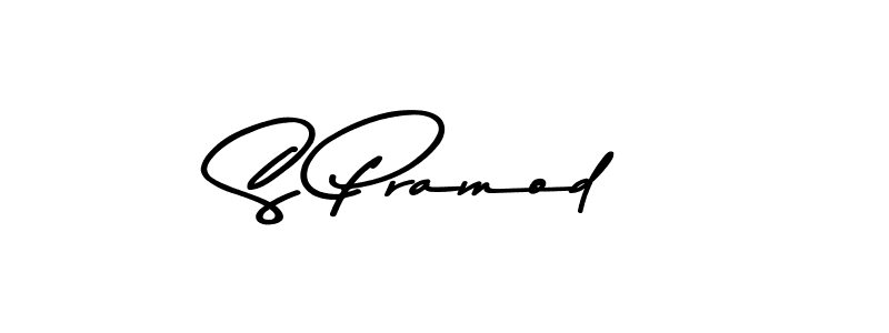 The best way (Asem Kandis PERSONAL USE) to make a short signature is to pick only two or three words in your name. The name S Pramod include a total of six letters. For converting this name. S Pramod signature style 9 images and pictures png