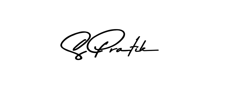 Also You can easily find your signature by using the search form. We will create S Pratik name handwritten signature images for you free of cost using Asem Kandis PERSONAL USE sign style. S Pratik signature style 9 images and pictures png