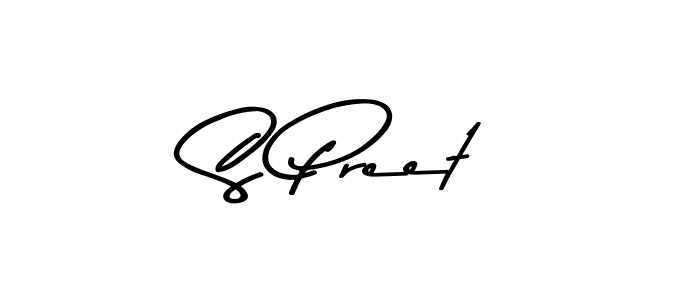 S Preet stylish signature style. Best Handwritten Sign (Asem Kandis PERSONAL USE) for my name. Handwritten Signature Collection Ideas for my name S Preet. S Preet signature style 9 images and pictures png